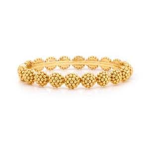 Capucine de Wulf| Berry Eternity Gold Hinged Bangle S/M