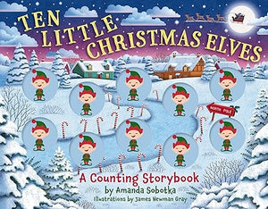 Ten Little Christmas Elves Counting Board Book