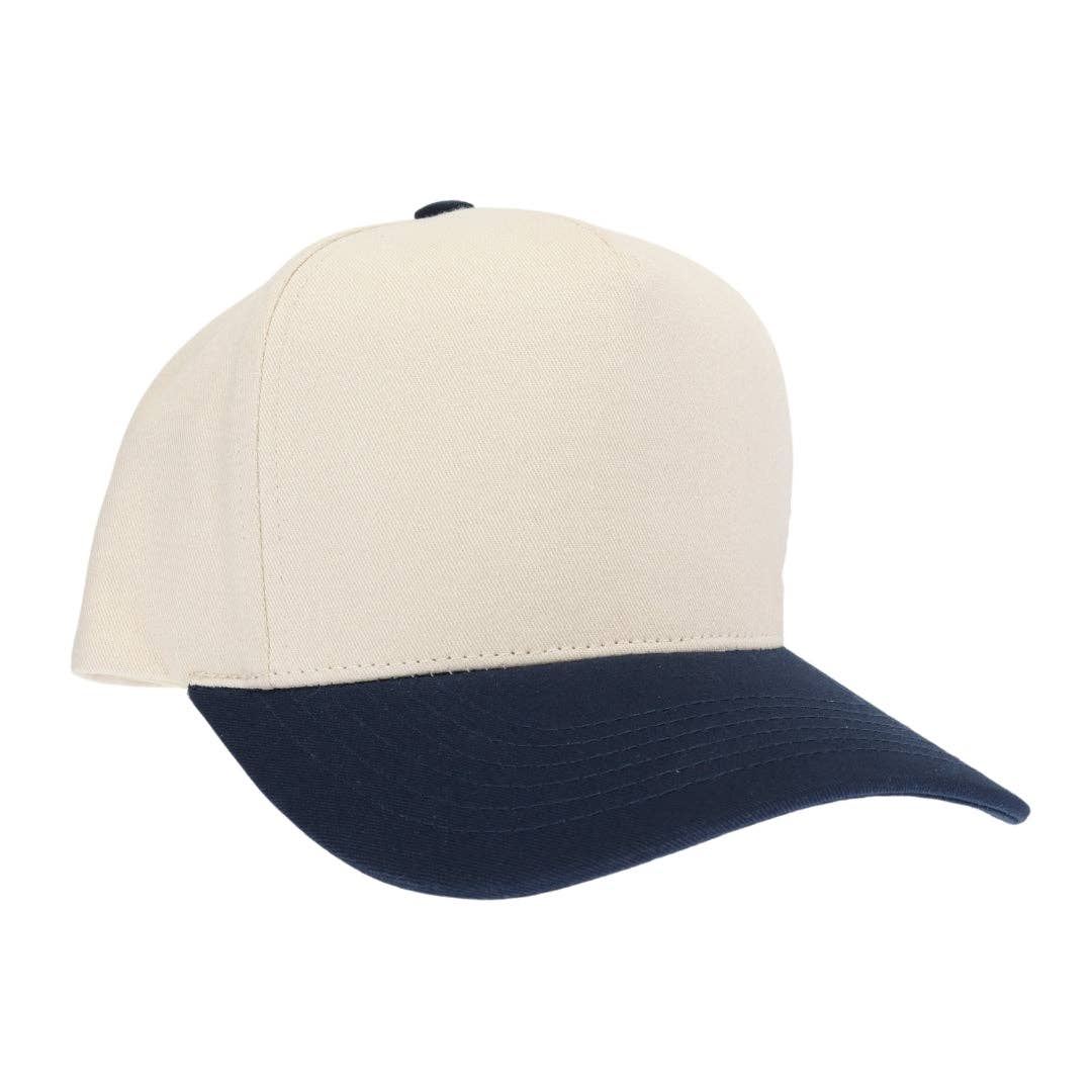 Two Tone Canvas C.C Trucker Hat - Adult