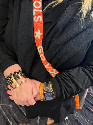 TENNESSEE VOLS Gold Bangle Bracelets Cuff Bracelets