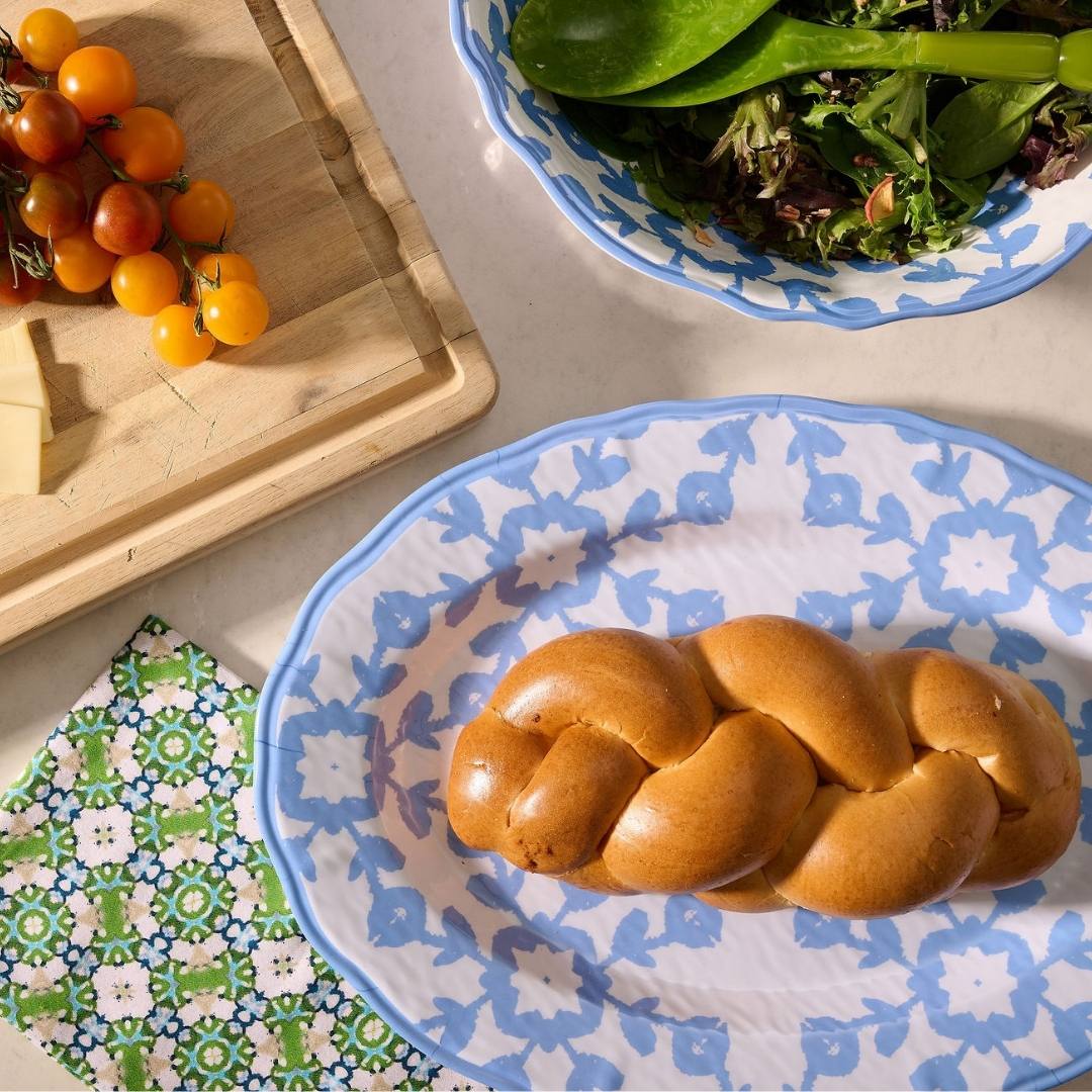 Highlands Blue Melamine Serve ware