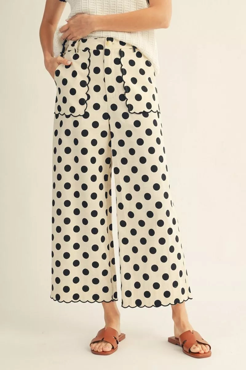 Sally Polka Dot Pants