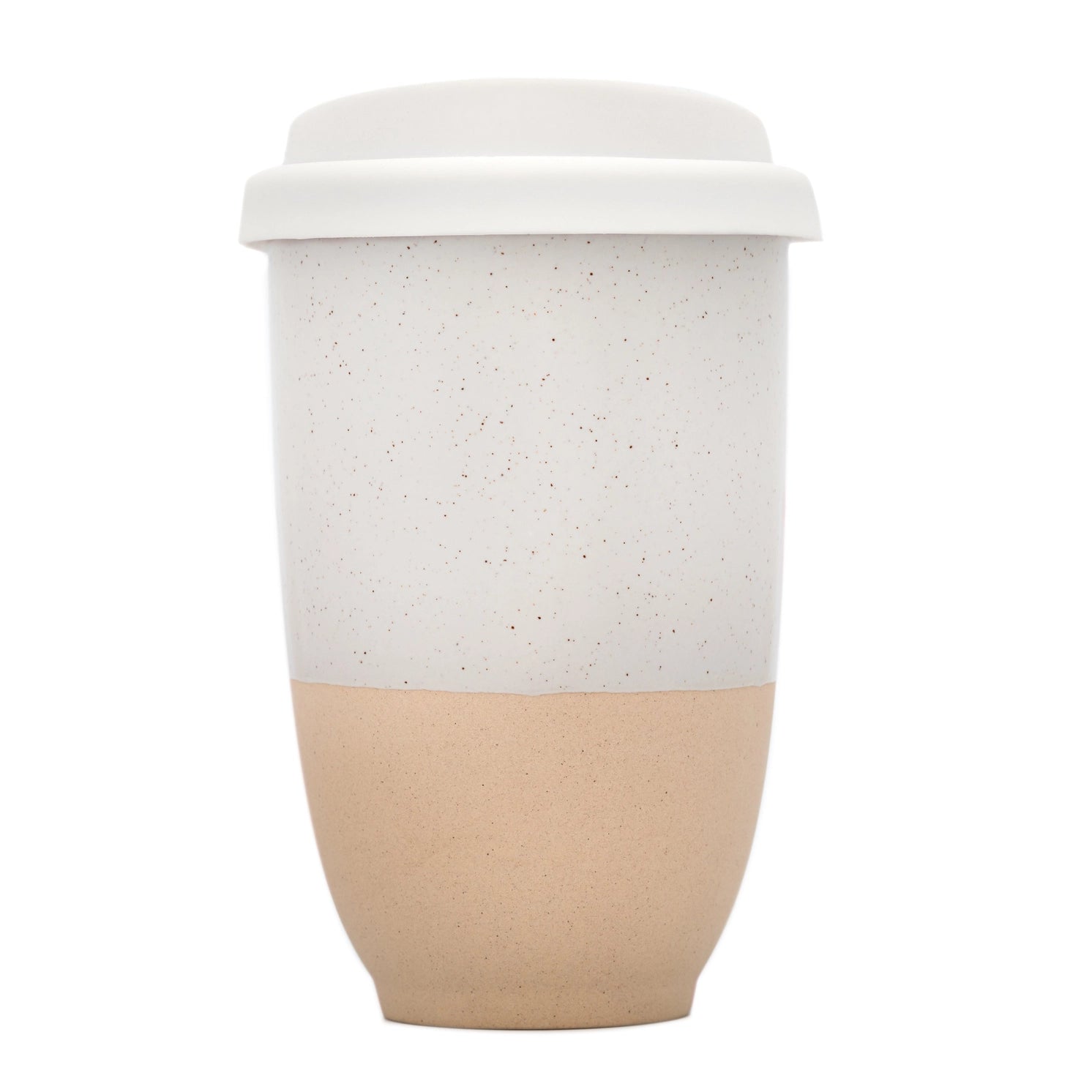 12oz Ceramic Mug with Sleeve and Lid