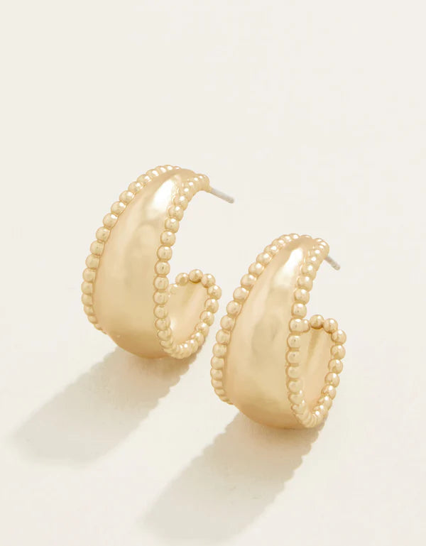 Spartina 449 | Milly Hoop Earrings Gold