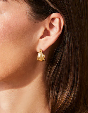 Spartina 449 | Hawser Hoop Earrings Gold