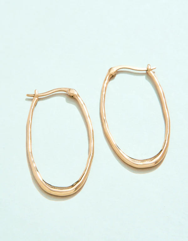 Spartina 449 | Fiddler's Cove Gold Hoop Earrings