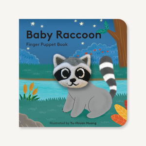 Baby Racoon Finger Puppet Book