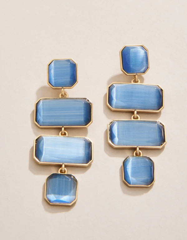 Spartina 449 | Optic Blue Quad Earrings