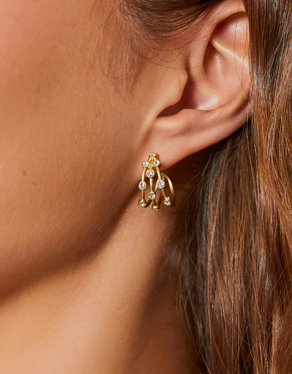 Spartina 449 | Barratt Hoop Earrings Gold