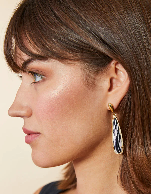 Spartina 449 | Satulah Drip Earrings Black