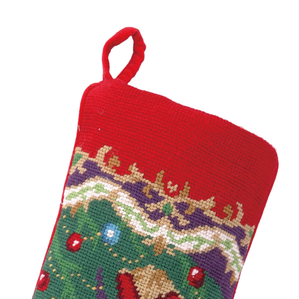 Christmas Soldier Needlepoint Stocking