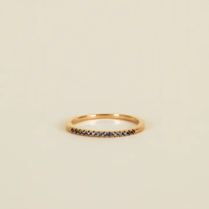 JaxKelly | Half Pavé Ring