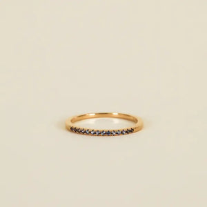 JaxKelly | Half Pavé Ring