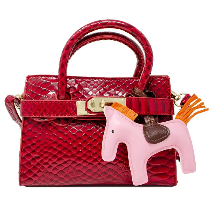 Crocodile Pony Handbag