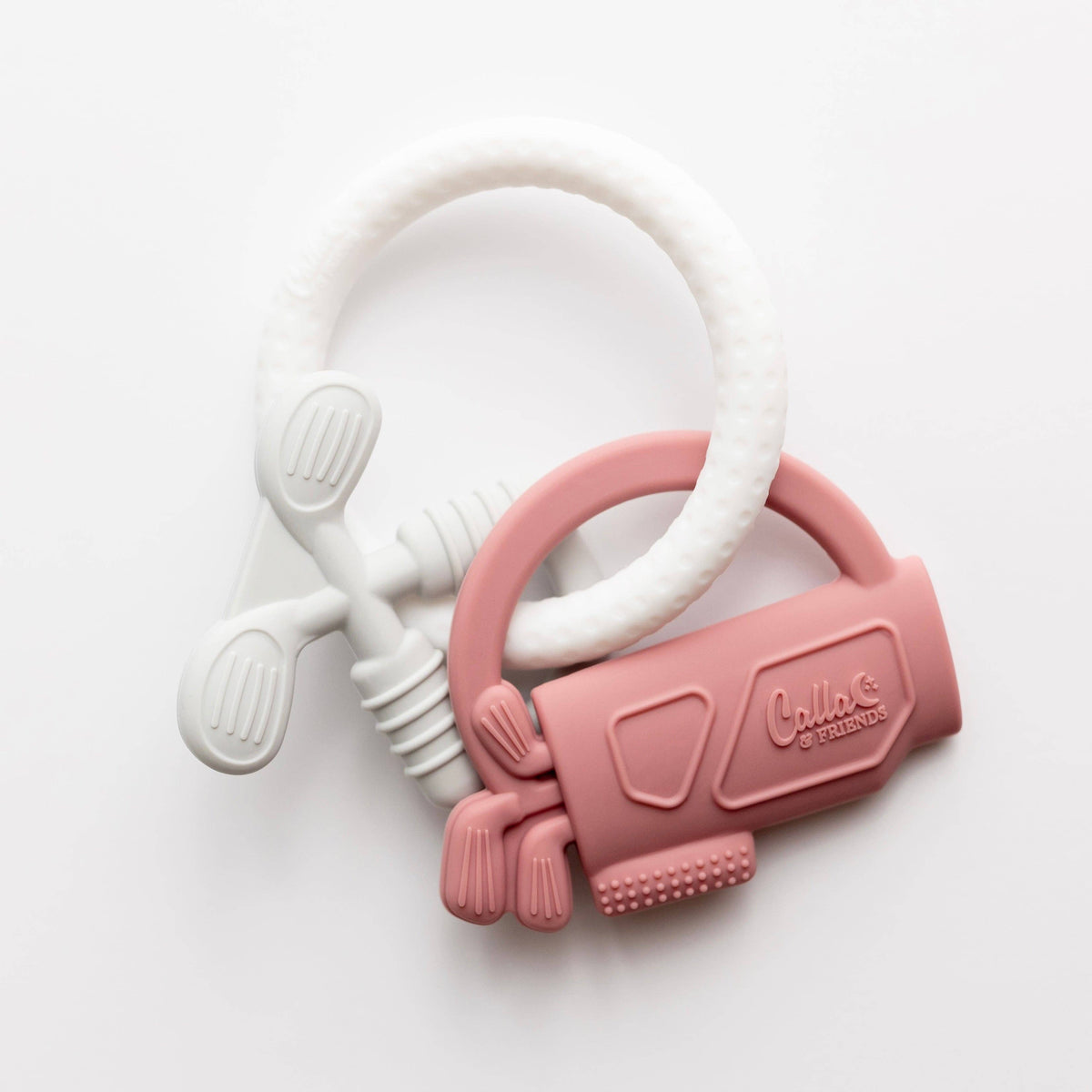 Tee Time Golf Silicone Teether