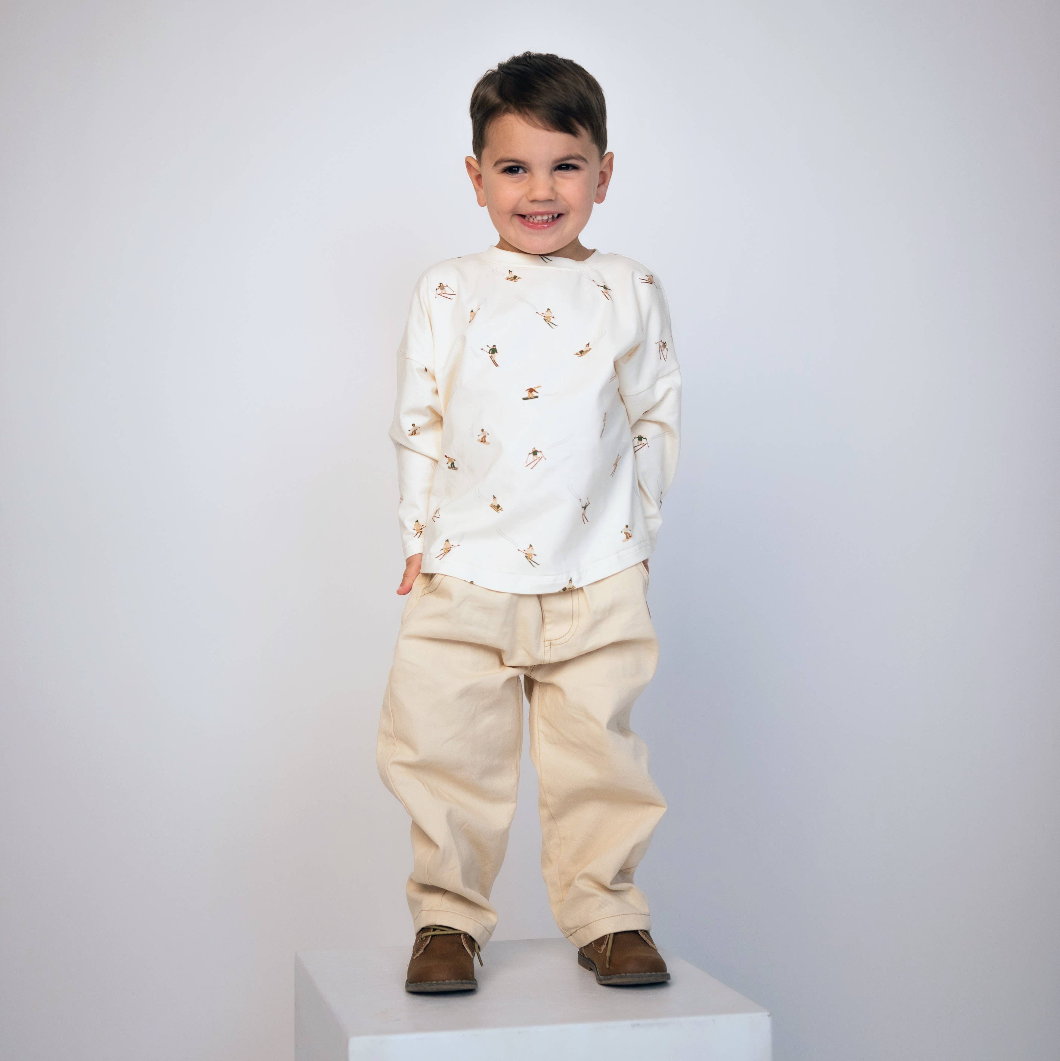 Snowy Slopes Long Sleeve Tee