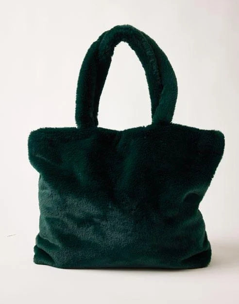 MERSEA | Cozy Cabin Faux Fur Tote