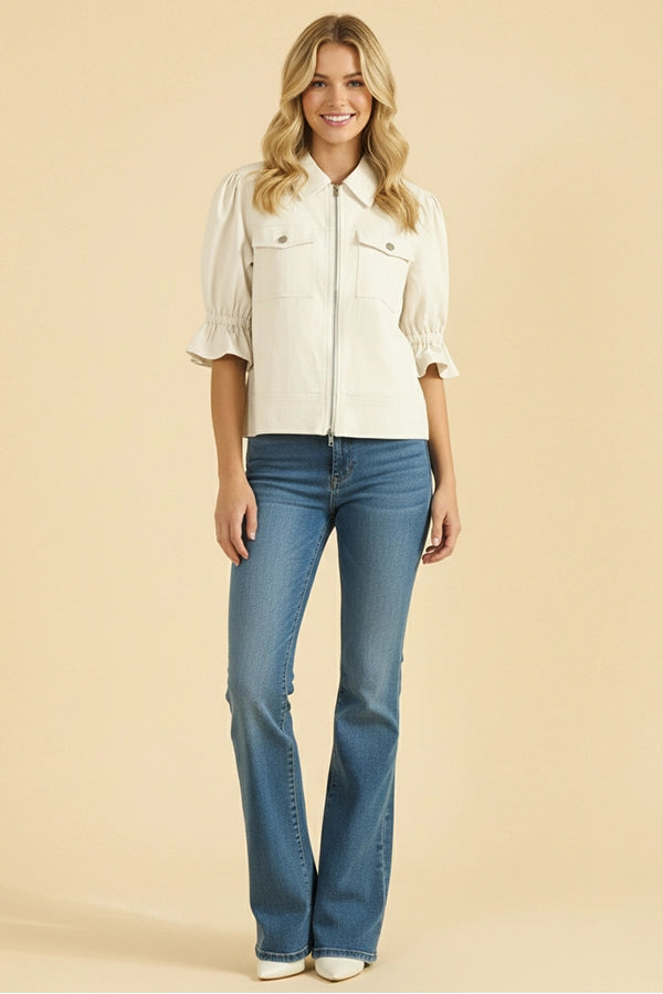 Seline Puff Sleeve Jacket