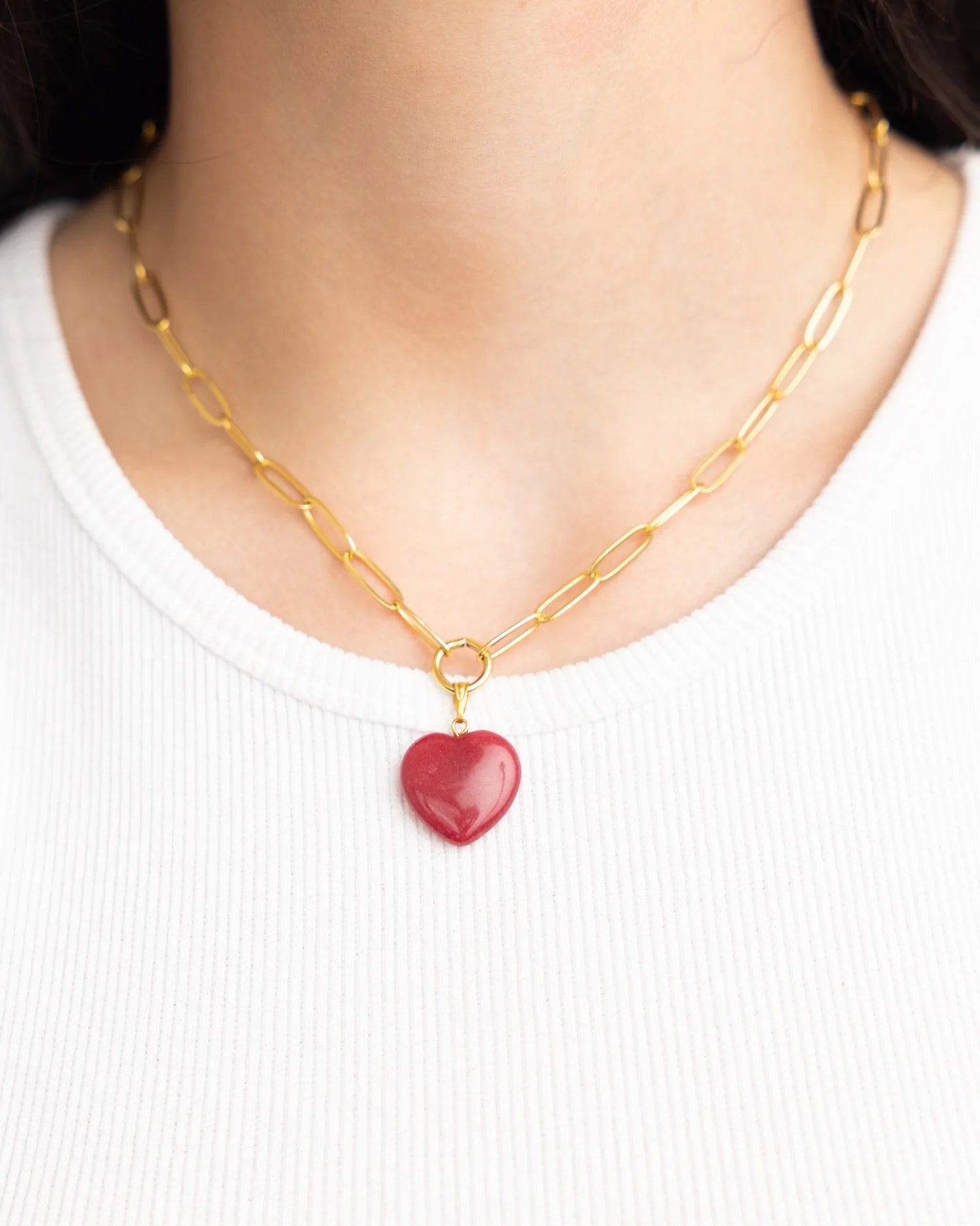 Susan Shaw | Audrey Heart Necklace