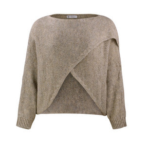 Alessandra Knit Criss Cross Wrap