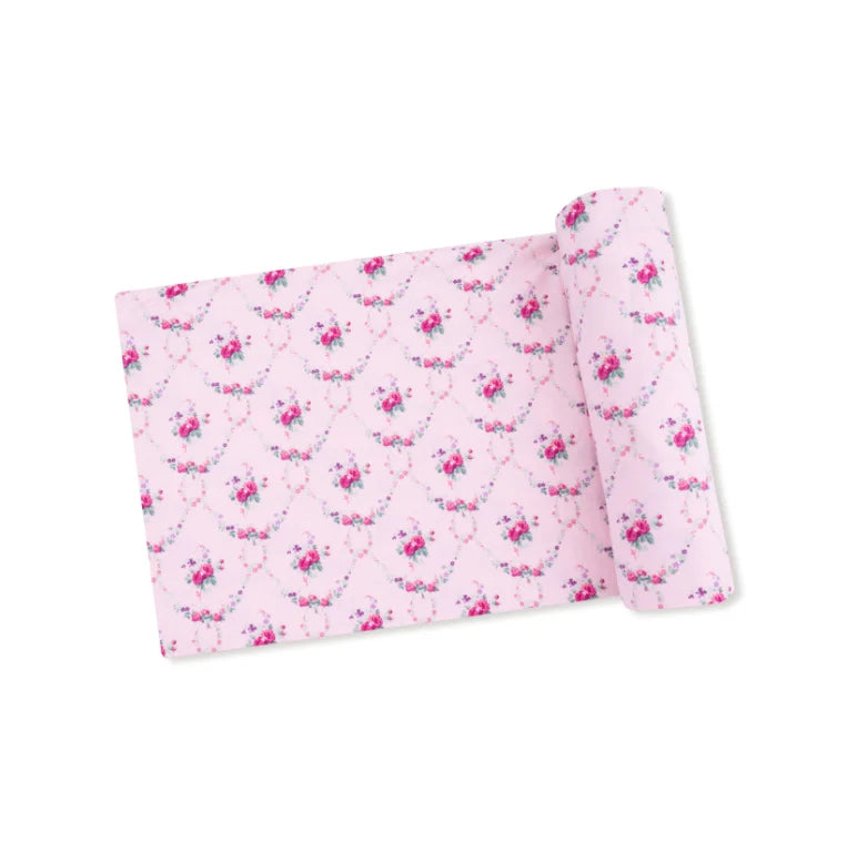 Angel Dear | Rose Garden Trellis Swaddle Blanket