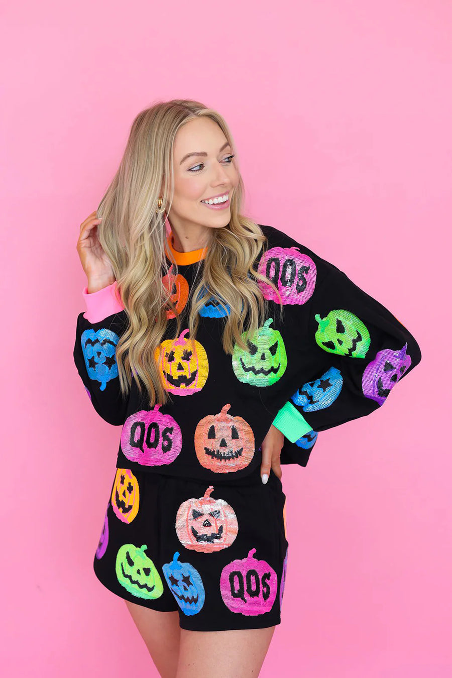 Queen of Sparkles | Halloween Black O'Lantern Sweatshirt