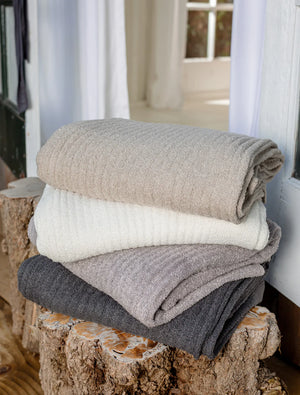 Barefoot Dreams | CozyChic Lite Ribbed Throw