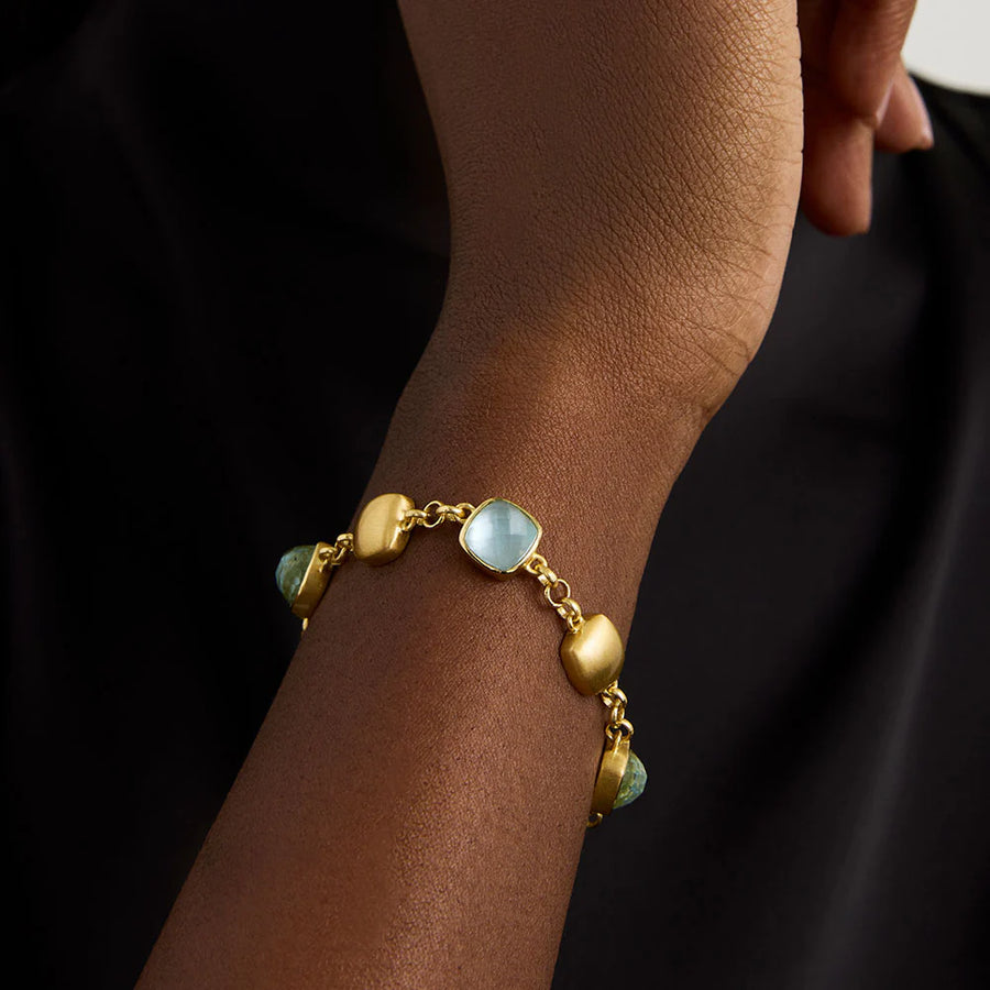Dean Davidson Monterey Chain Bracelet Irridescent Sky Bliue