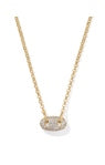 Kendra Scott | Bailey Pave Pendant Gold Crystal