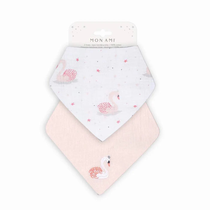 Mon Ami | French Swan 2-piece Bib Set