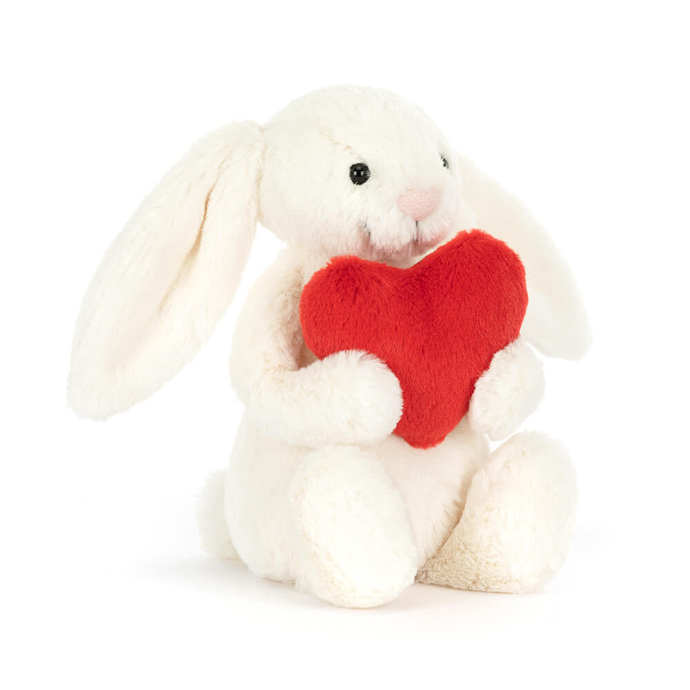 Jellycat | Bashful Red  Love Heart Bunny