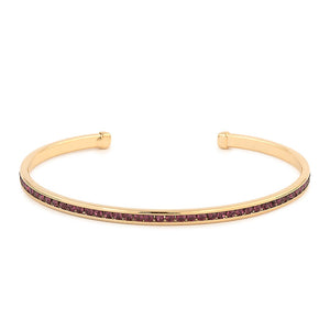 Maya J | Birthstone Cuff - Gold