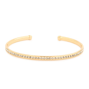 Maya J | Birthstone Cuff - Gold