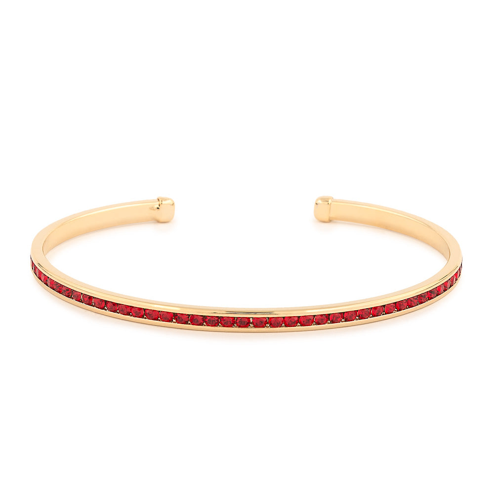 Maya J | Birthstone Cuff - Gold