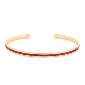 Maya J | Birthstone Cuff - Gold