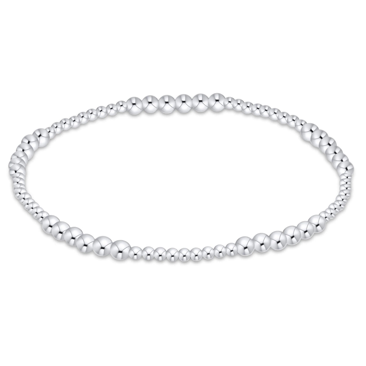 Blissful Pattern Sterling Bracelet - 3mm