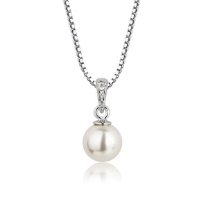Cherished Moments | Sterling Silver Pearl Pendant