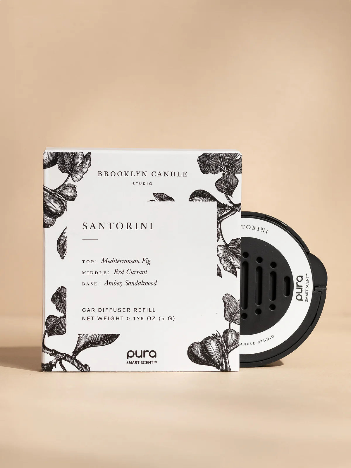 Pura Car | Santorini by Brooklyn Candle Studio