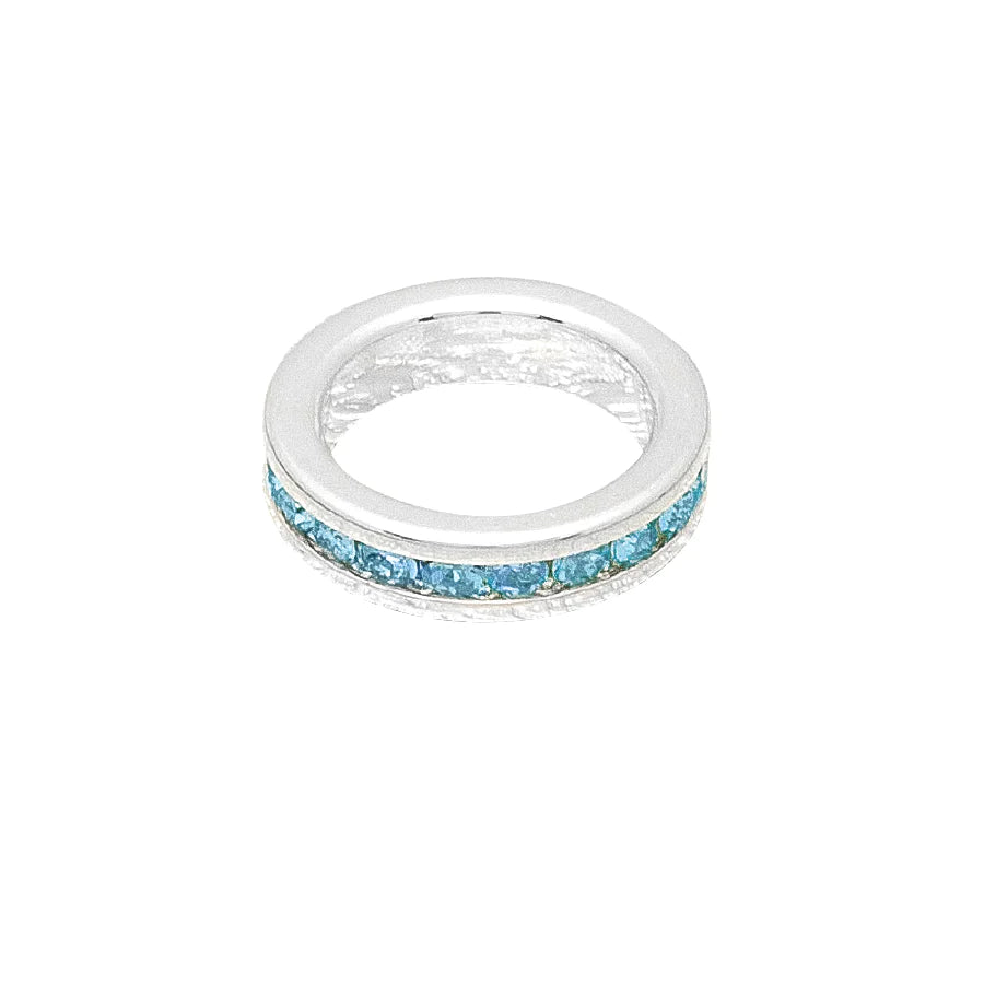 Maya J | Mini Birthstone Charms - White Gold