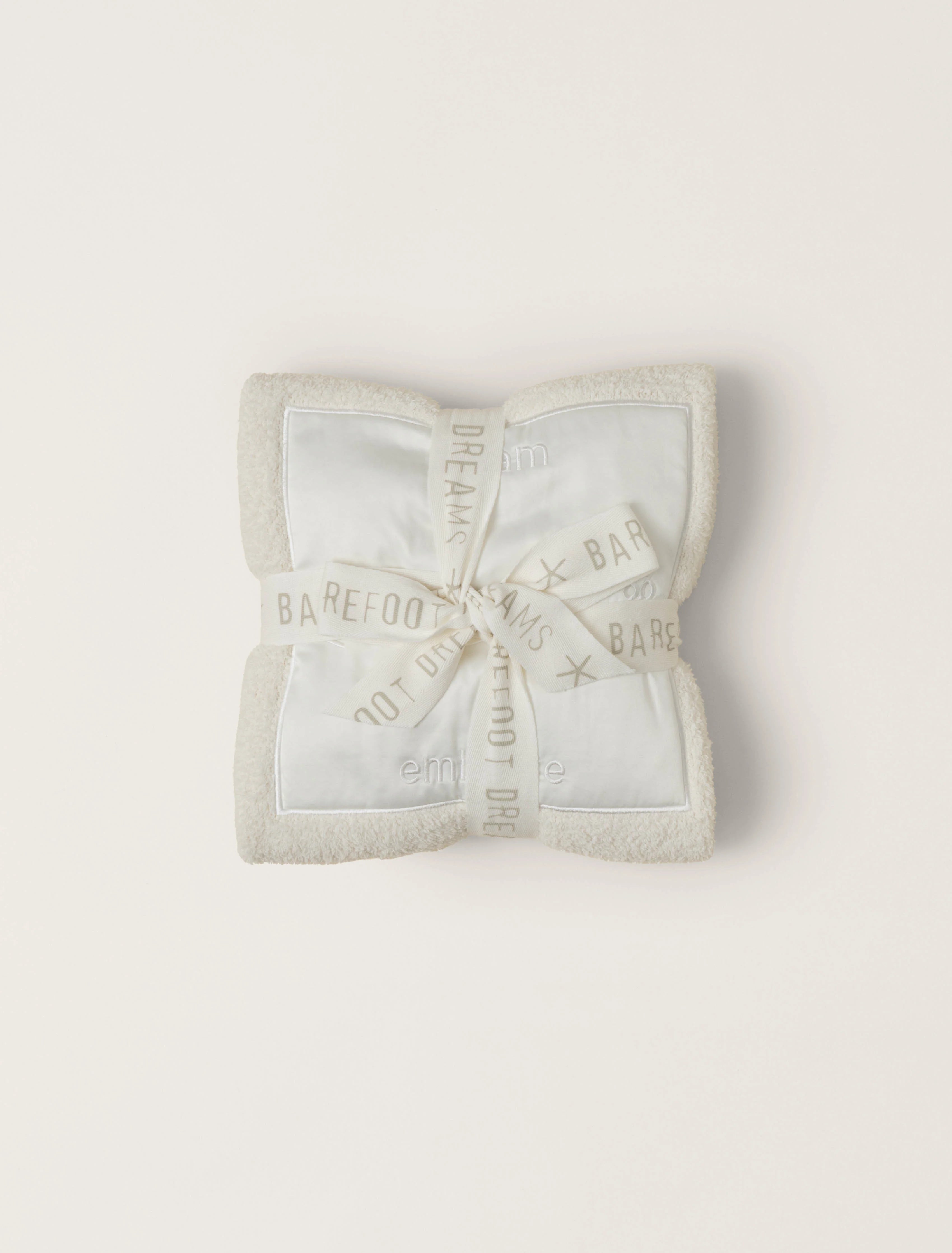 Barefoot Dreams | CozyChic Satin Trim Receiving Blanket