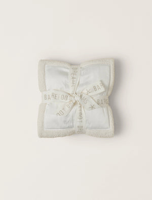 Barefoot Dreams | CozyChic Satin Trim Receiving Blanket