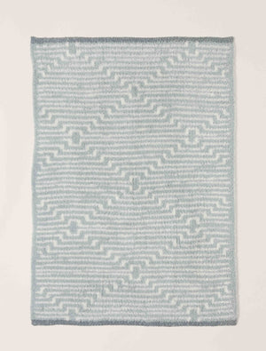 Barefoot Dreams | CozyChic Geo Stripe Stroller Blanket