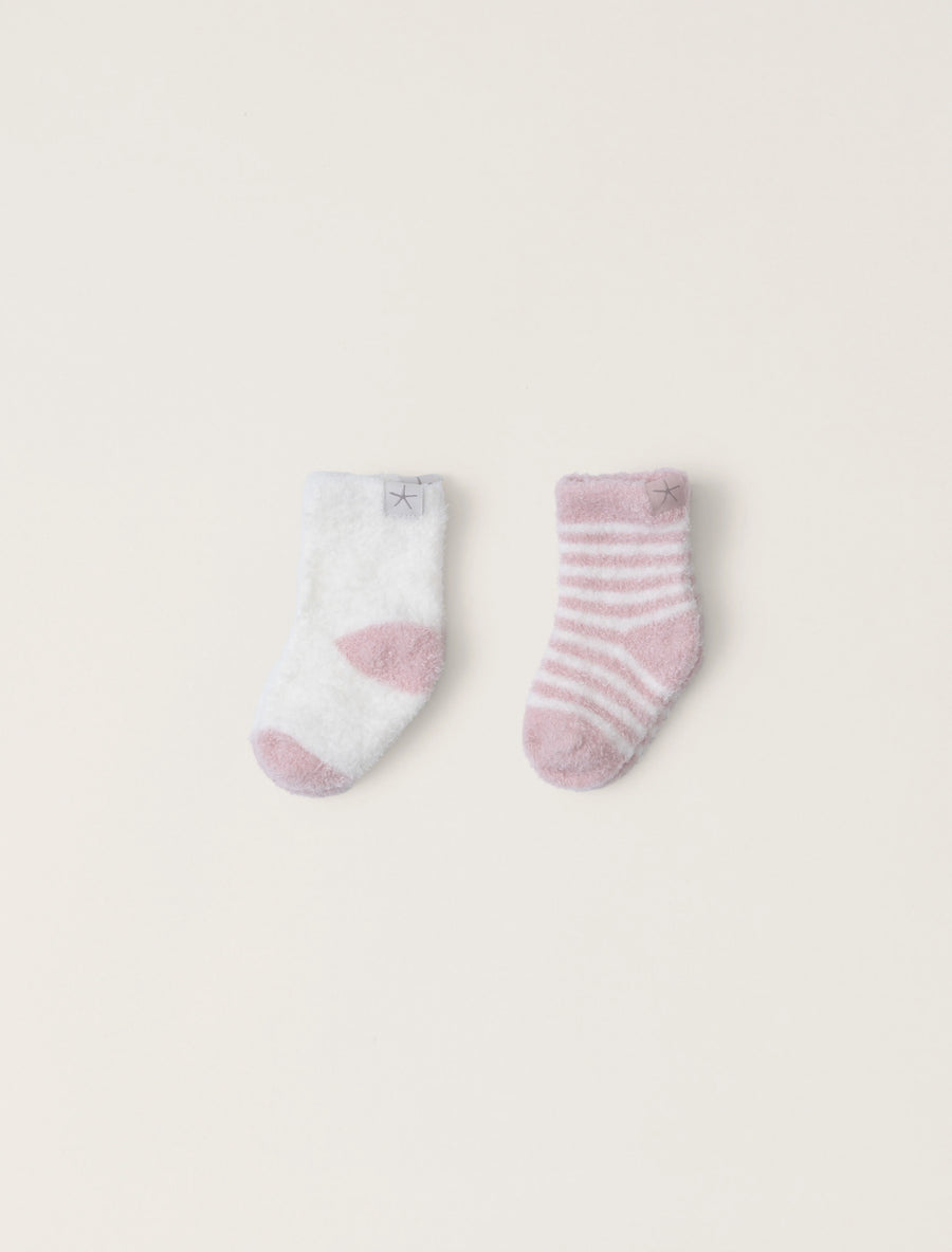 Barefoot Dreams | Cozychic Lite® Baby Heart Sock Set