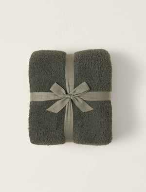 Barefoot Dreams | Cozy Chic Color Block Throw Khaki Green