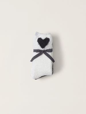 Barefoot Dreams | Cozychic® Heart Print Sock Set