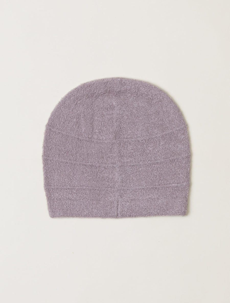 Barefoot Dreams | CozyChic Lite Pinched Stripe Beanie Deep Taupe