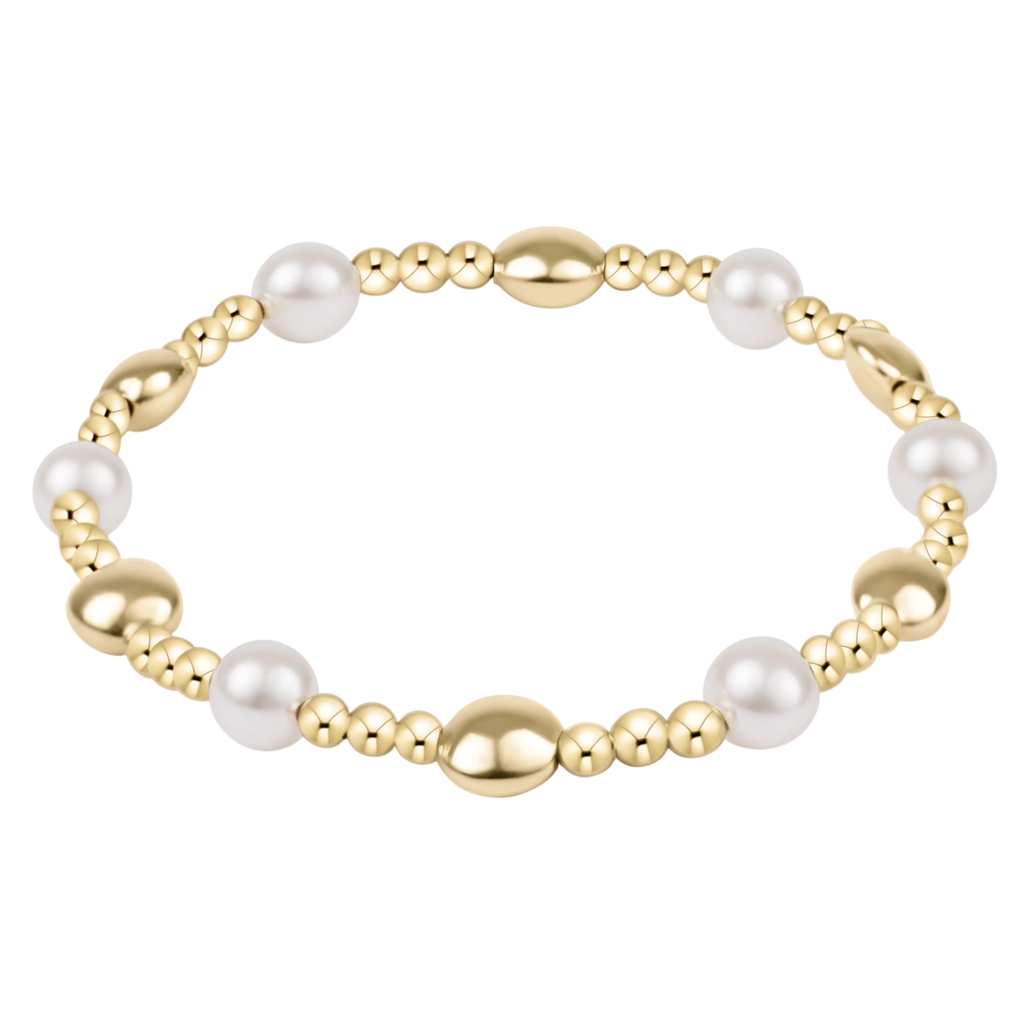Honesty Sincerity Pearl 6mm Bead Bracelet