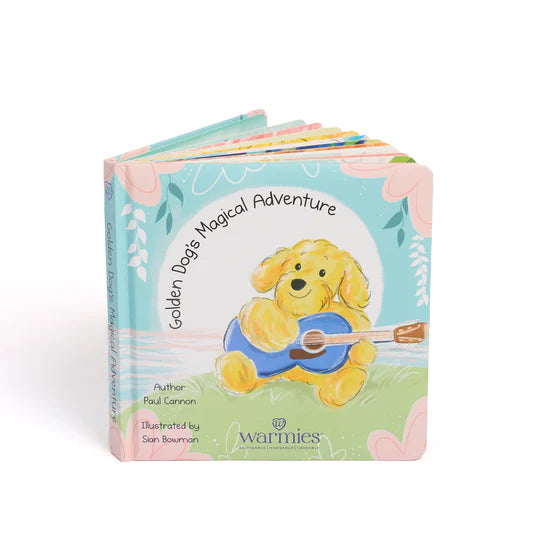 Warmies | Golden Dog's Magical Adventure Book