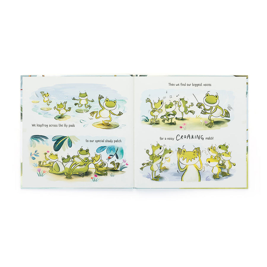 Jellycat | A Fantastic Day for Finnegan Frog Book