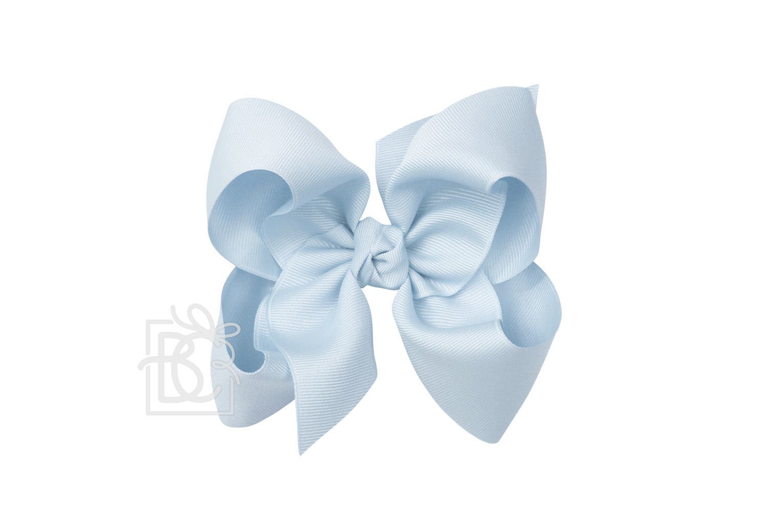 Signature Grosgrain Double Knot Bow on Clip - 4.5" Large